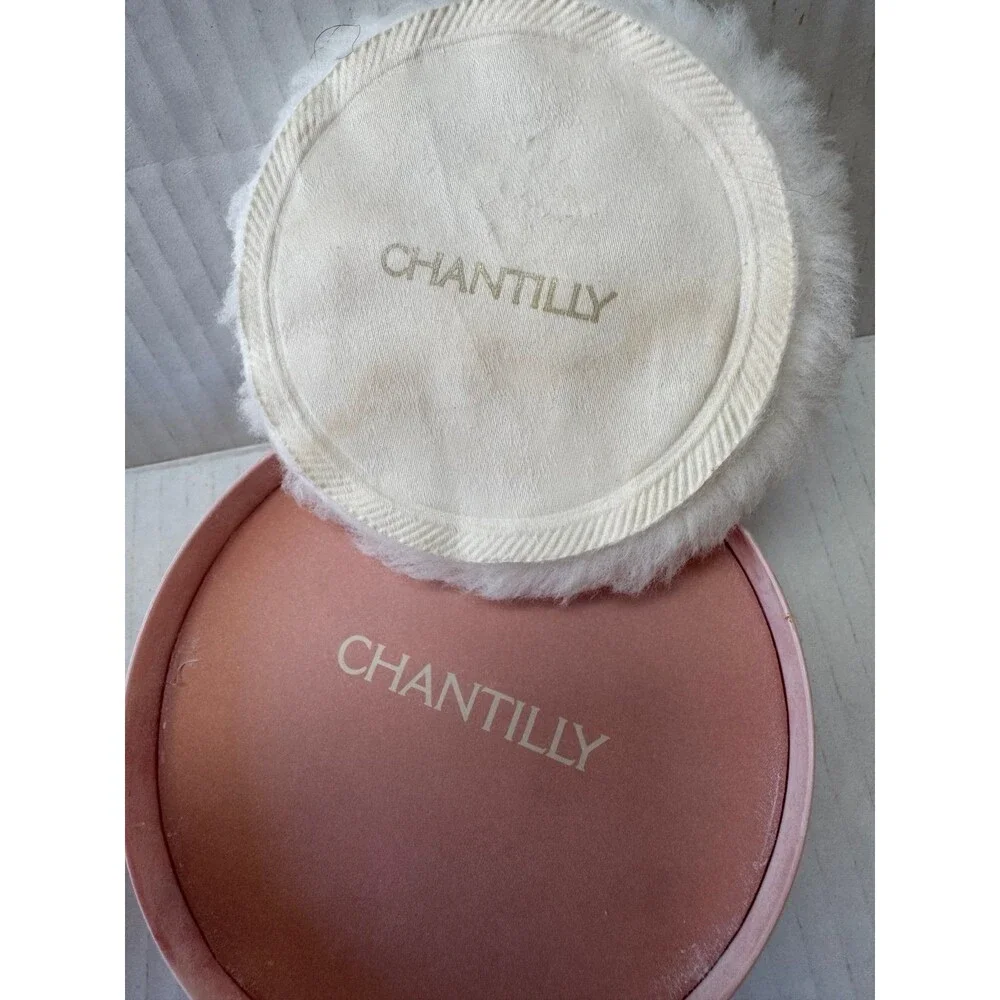 Vintage CHANTILLY Dusting Powder NOS 5 oz 142g With Puff SEALED INTERIOR